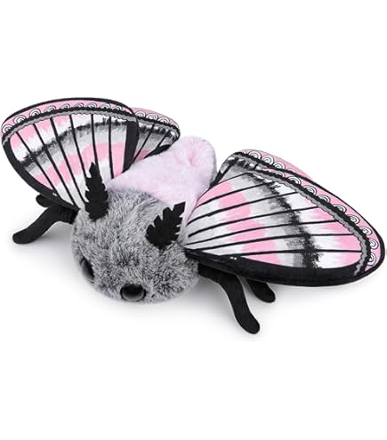 Amazon.co.jp: ZHONGXIN MADE コメットモス ルナ蛾 ぬいぐるみ リアル